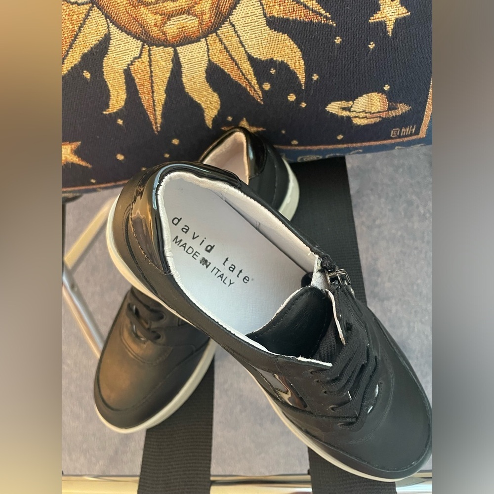 🍂💎 David’s Tate traveler black shoes SZ 7 NWOT